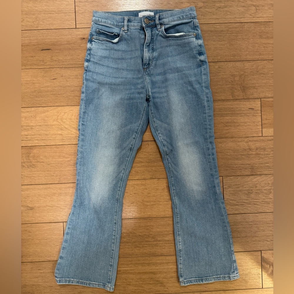 Loft High Rise Ankle Jeans